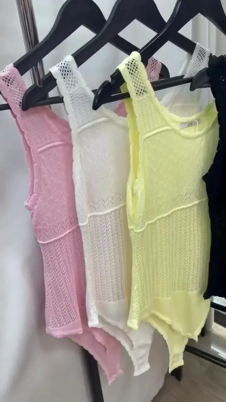 Summer Collection Хлопковое боди - фактурный ажур — видео