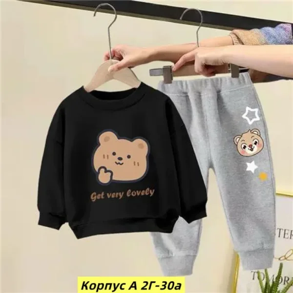 Костюм двойка из двухнитки — фото 50