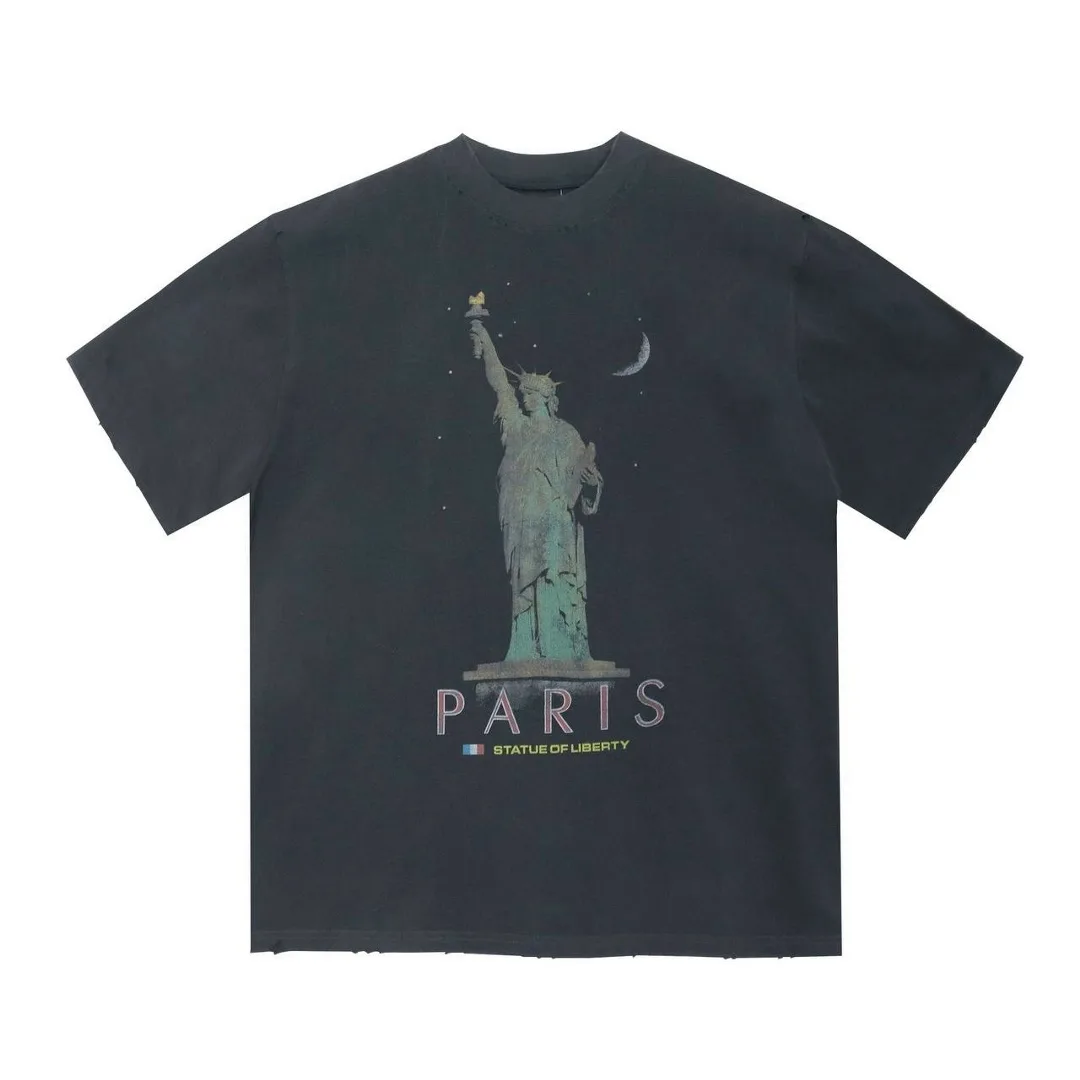 Футболка Balenciaga Paris Liberty — фото 4