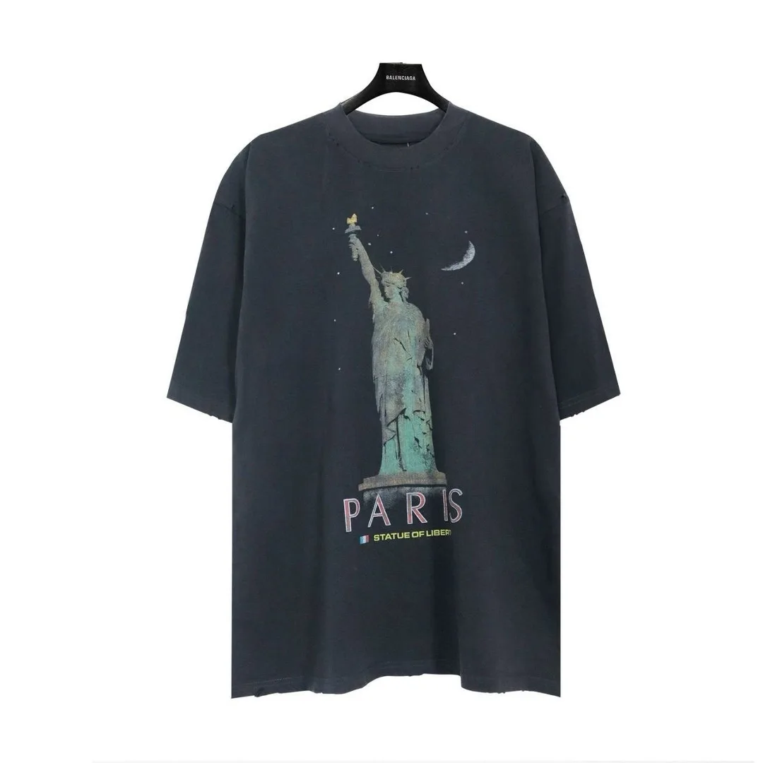 Футболка Balenciaga Paris Liberty — фото 5