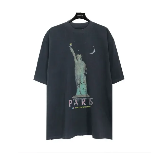 Футболка Balenciaga Paris Liberty — фото 6