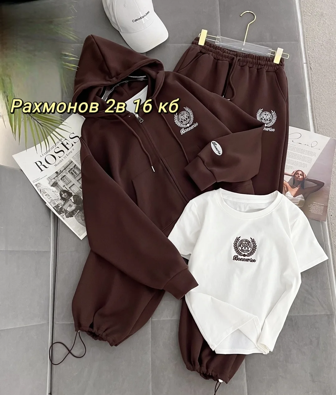 Костюм тройка из ткани — фото 4