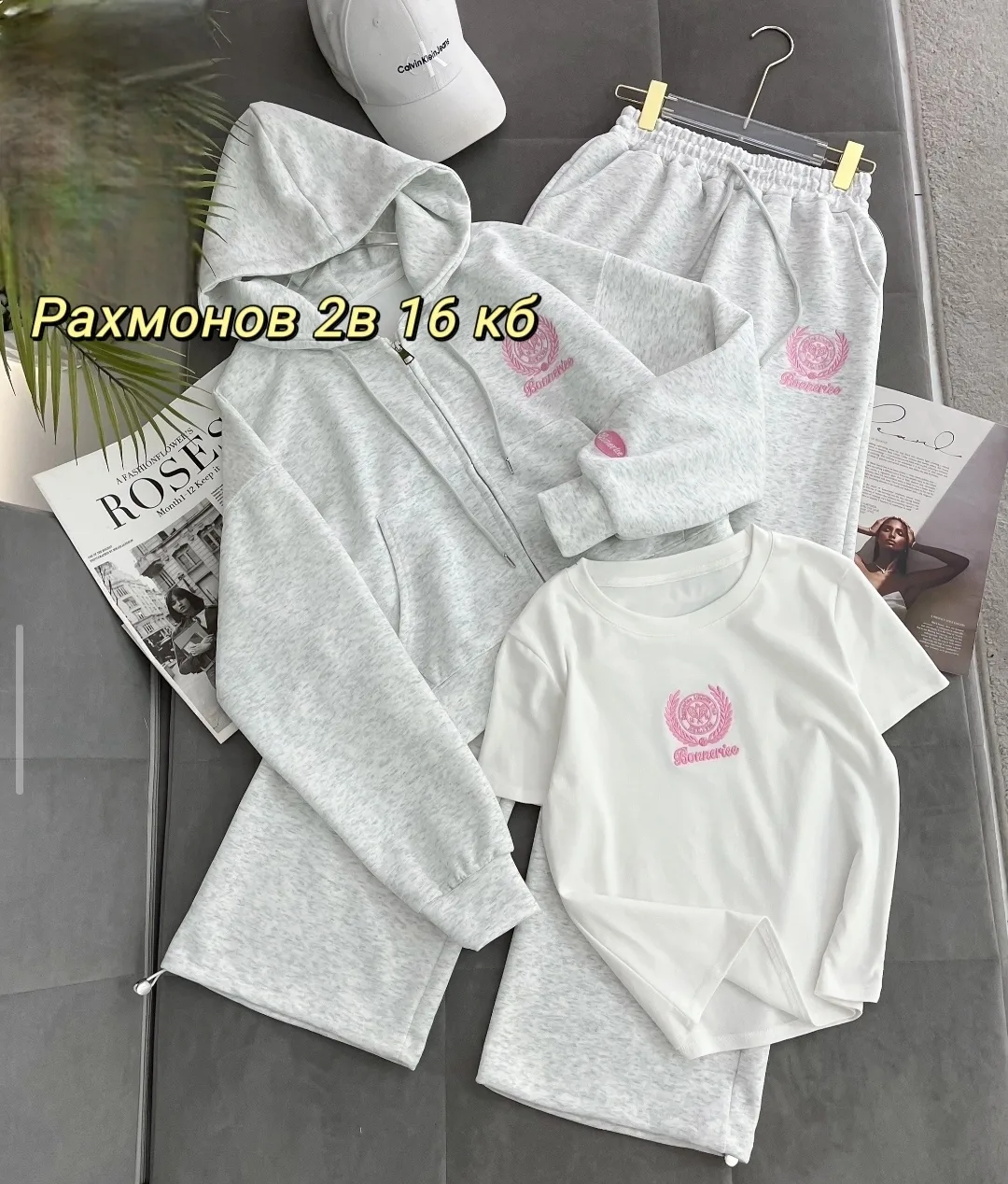 Костюм тройка из ткани — фото 6