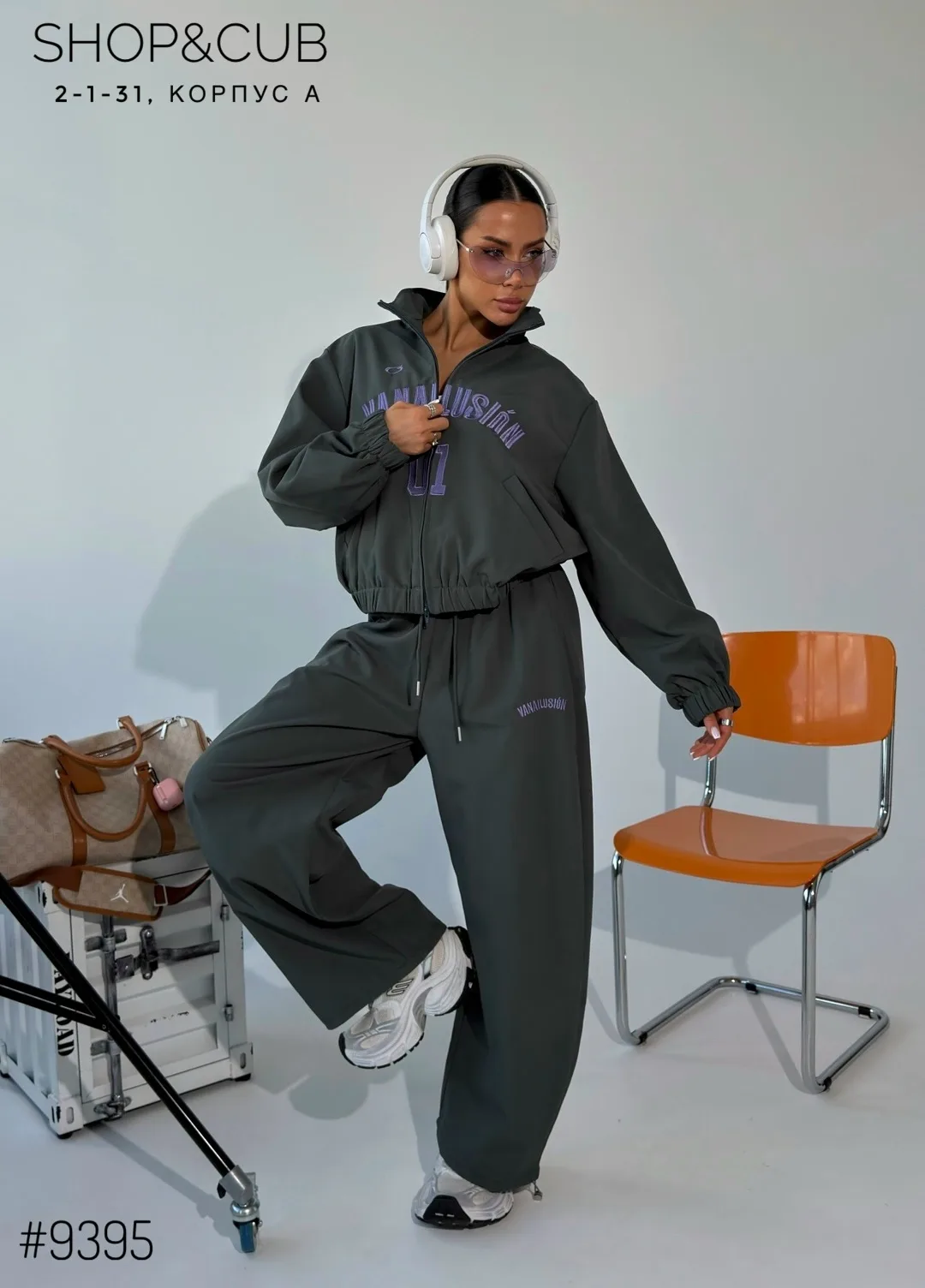 Костюм плащевка Street style S — фото 3
