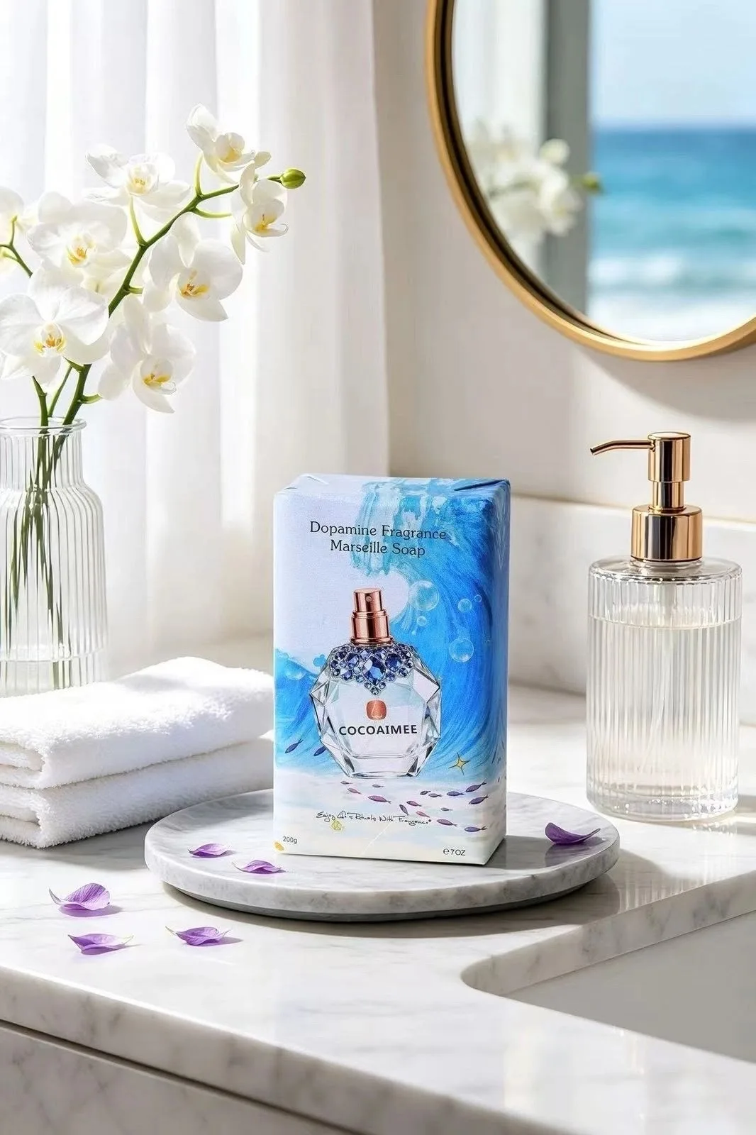 Это парфюмированное мыло COCOAIMEE с ароматом Dopamine Fragrance, предназначенное для ухода за кожей благодаря содержани — фото 5
