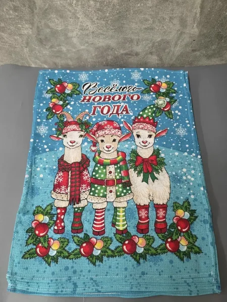 Вафельные кухонные полотенца из 100 хлопка — фото 9