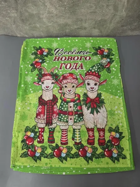 Вафельные кухонные полотенца из 100 хлопка — фото 10