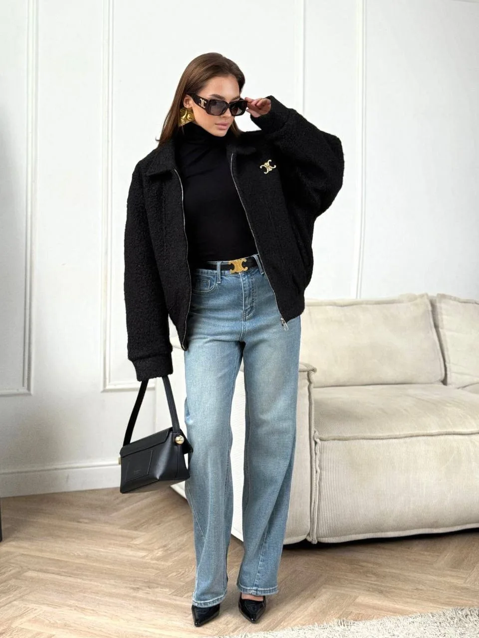 Бомбер букле CELINE — фото 1