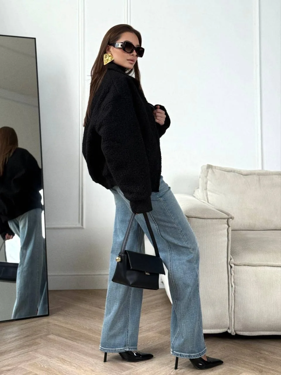Бомбер букле CELINE — фото 3
