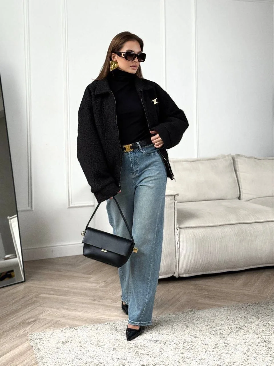 Бомбер букле CELINE — фото 5