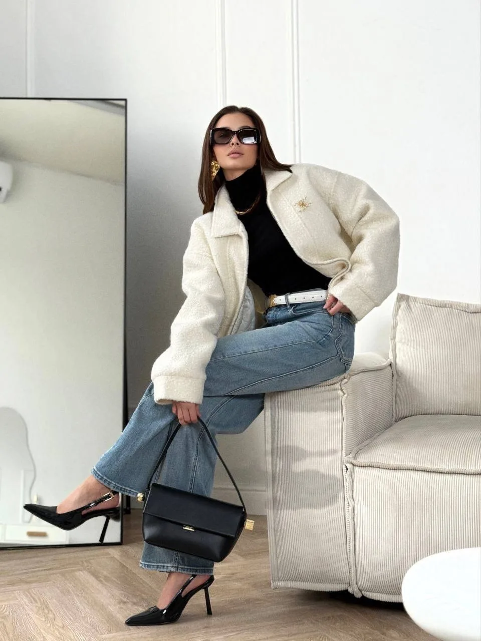 Бомбер букле CELINE — фото 1