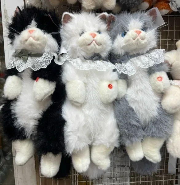 Мягкая игрушка в виде кошки с функцией звука — фото 13