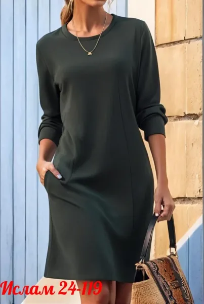 Платье трикотажное — фото 3