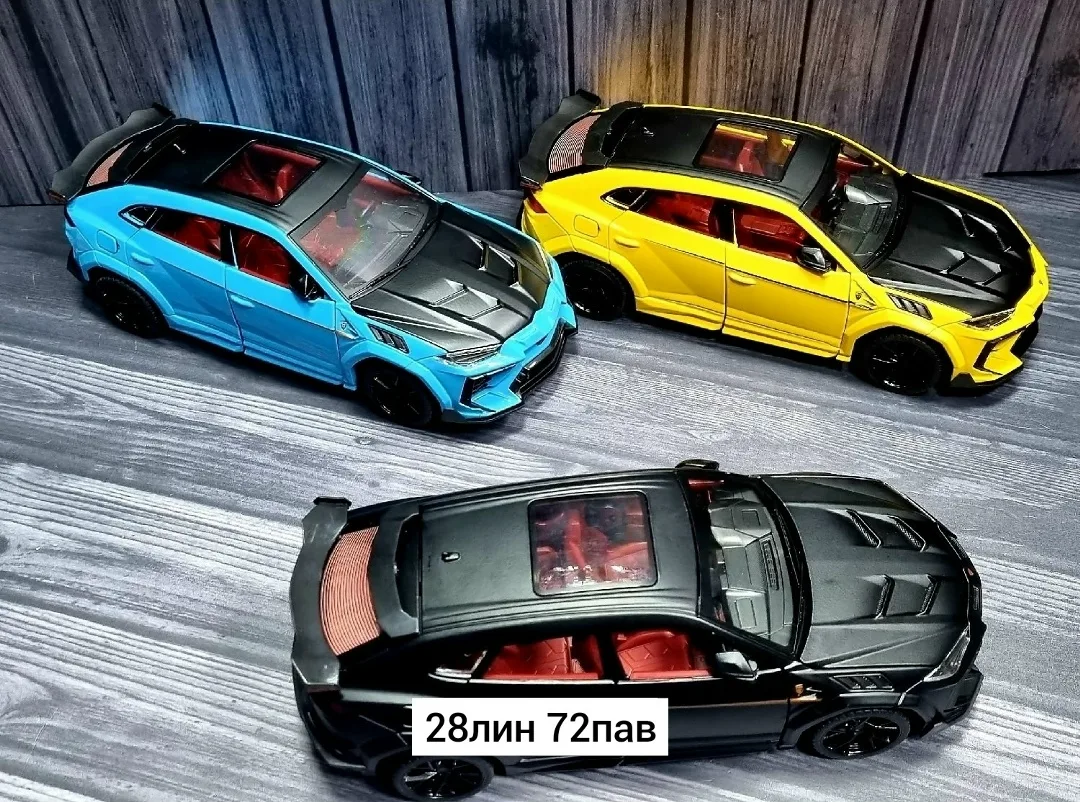 Детская металлическая игрушка в масштабе 1:24 — фото 1