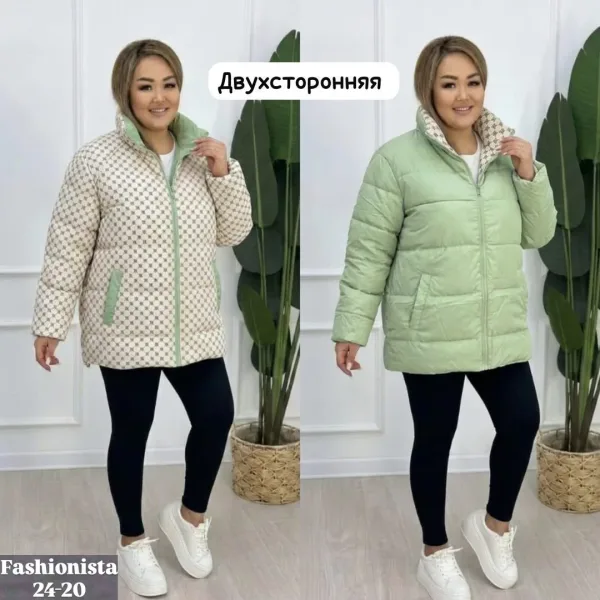 Двухсторонняя куртка женская — фото 2