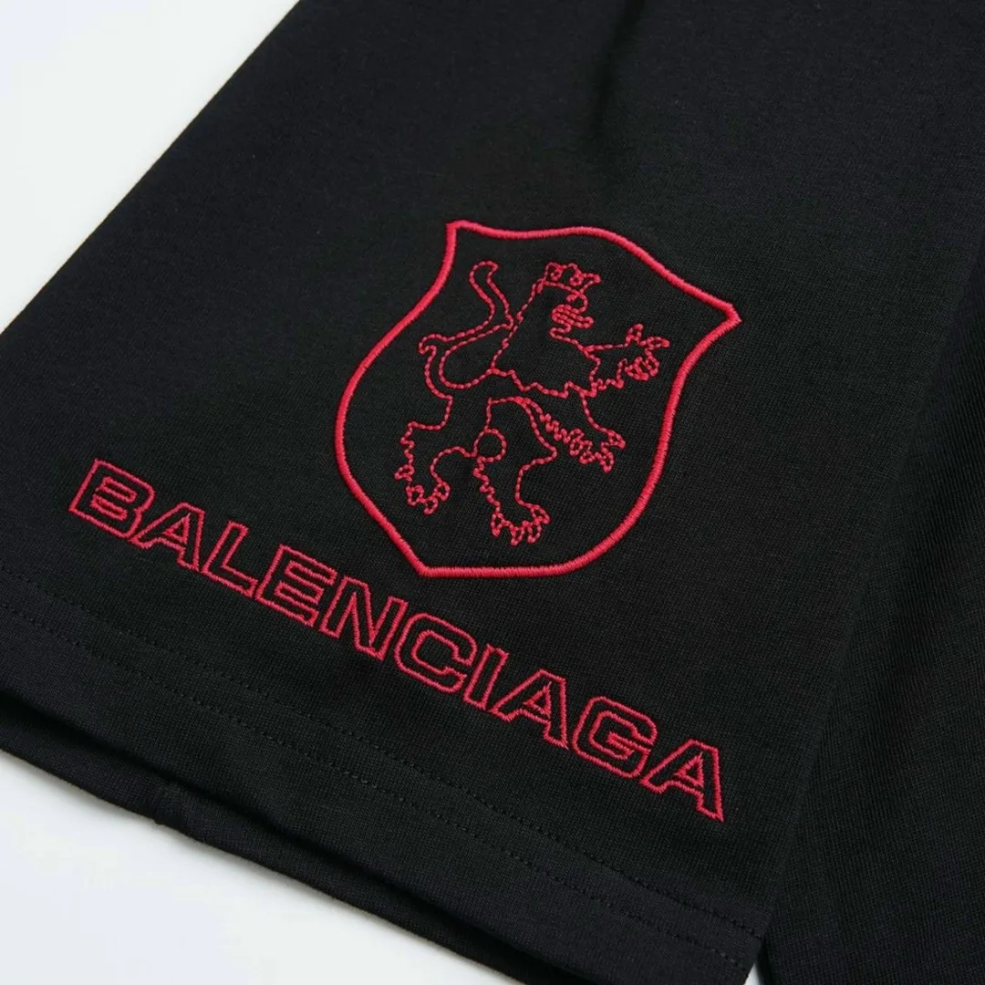Футболка Balenciaga, хлопок — фото 7