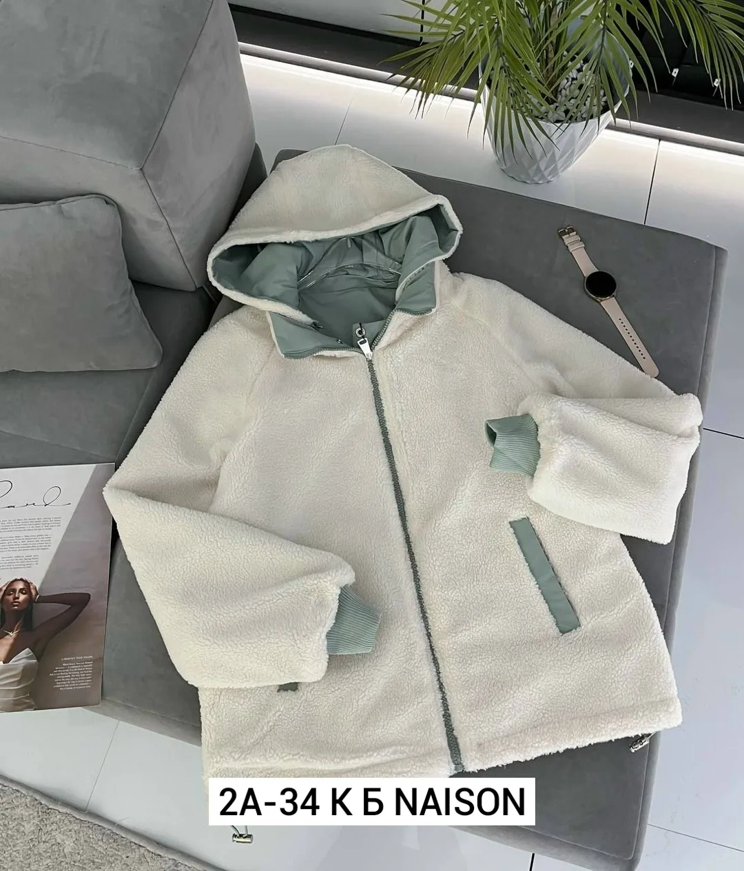 Двухсторонняя куртка из холлофайбера — фото 10