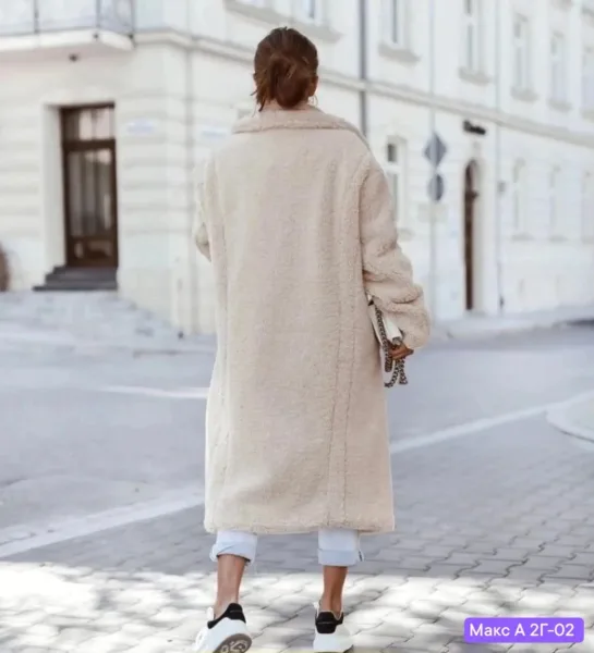 Пальто на подкладе из ткани Барашка — фото 9