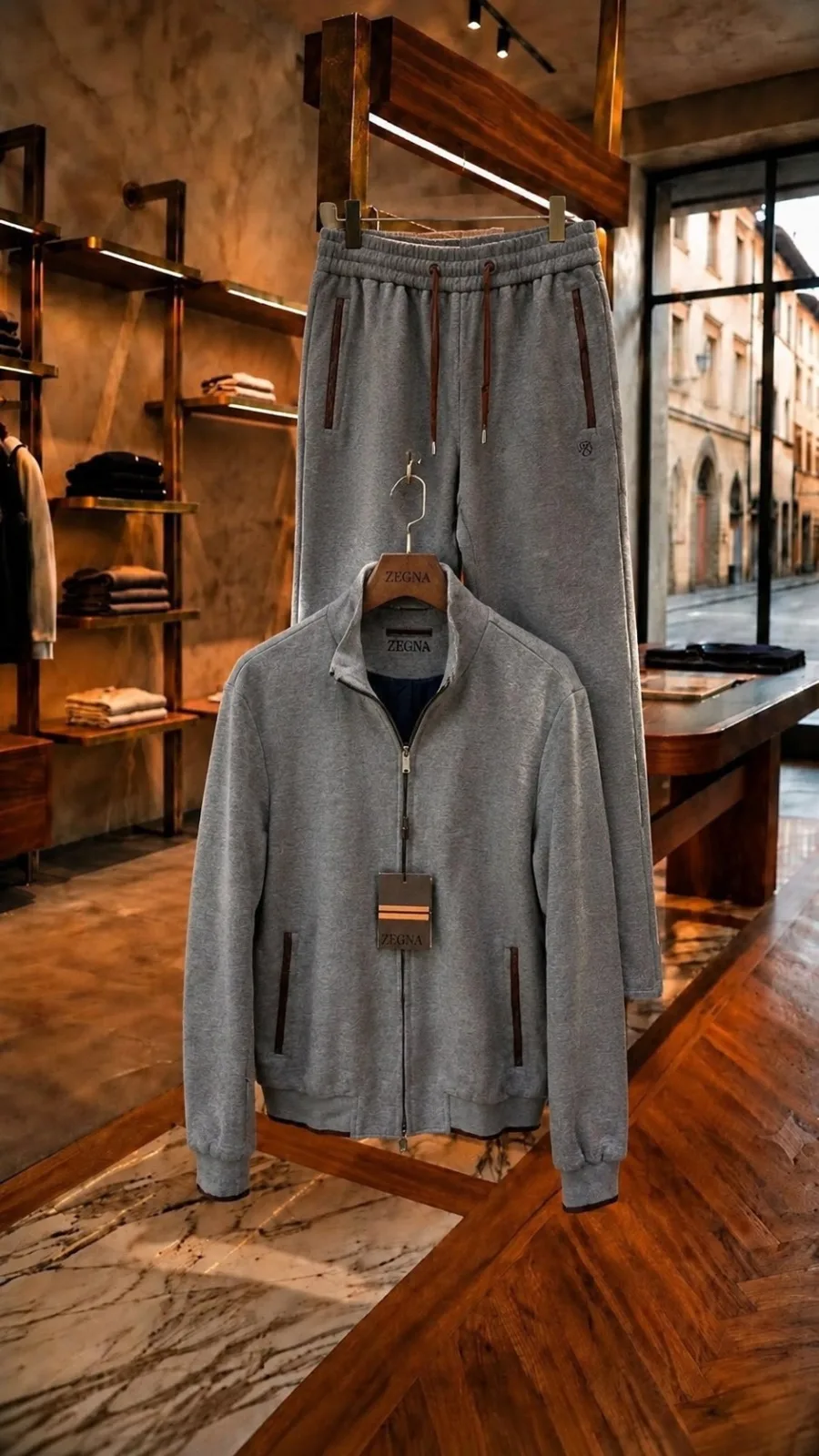Спортивный Костюм ZEGNA из 100 кашмира — фото 3