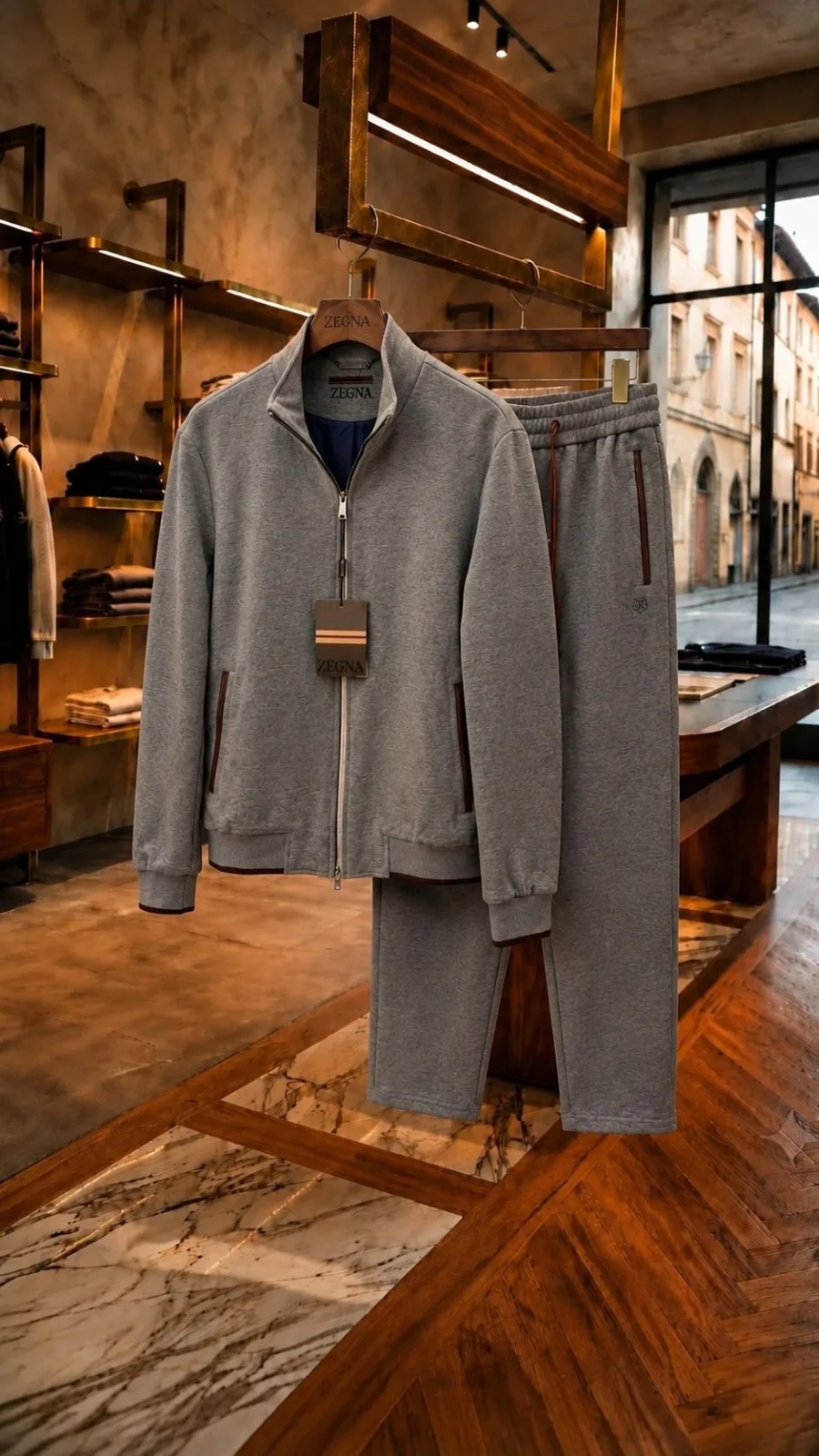 Спортивный Костюм ZEGNA из 100 кашмира — фото 5