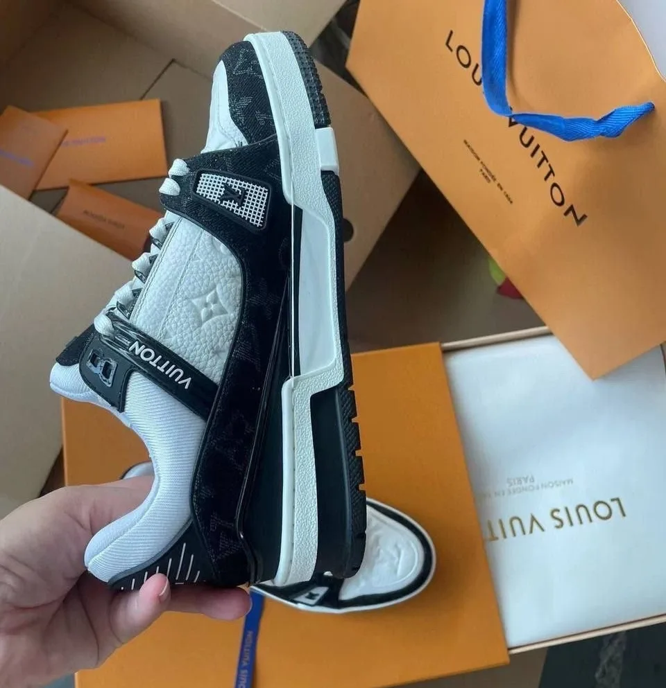 Кроссовки Louis Vuitton Trainer в культовом дуэте — фото 2
