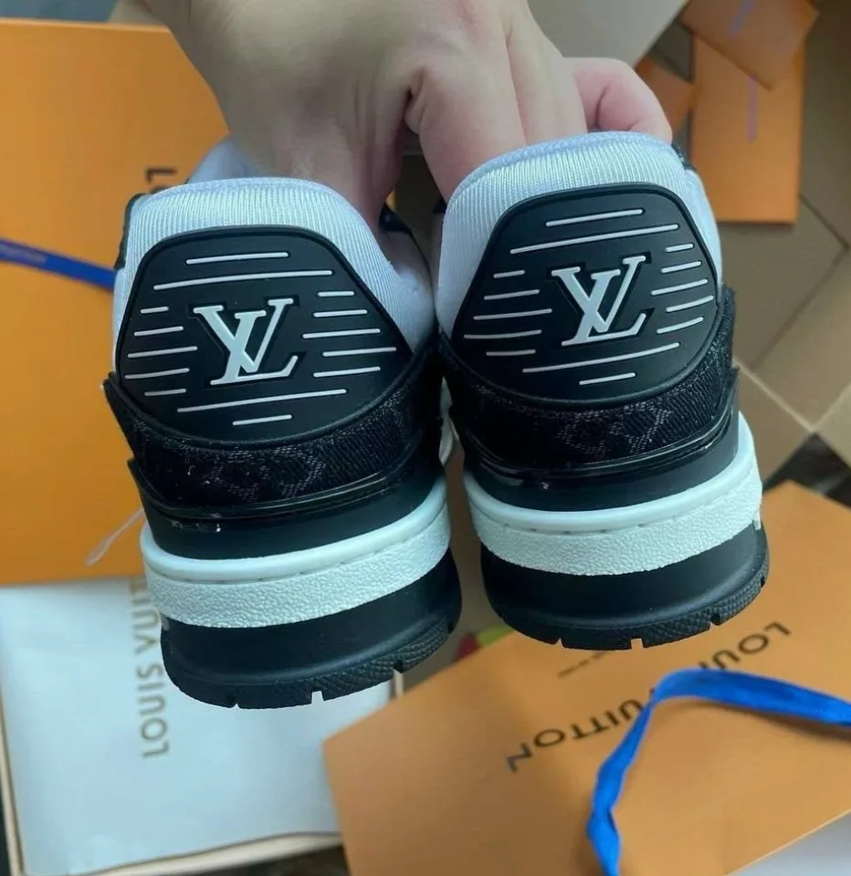 Кроссовки Louis Vuitton Trainer в культовом дуэте — фото 8