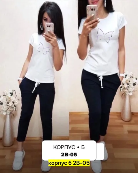 Костюм из хлопка — фото 36