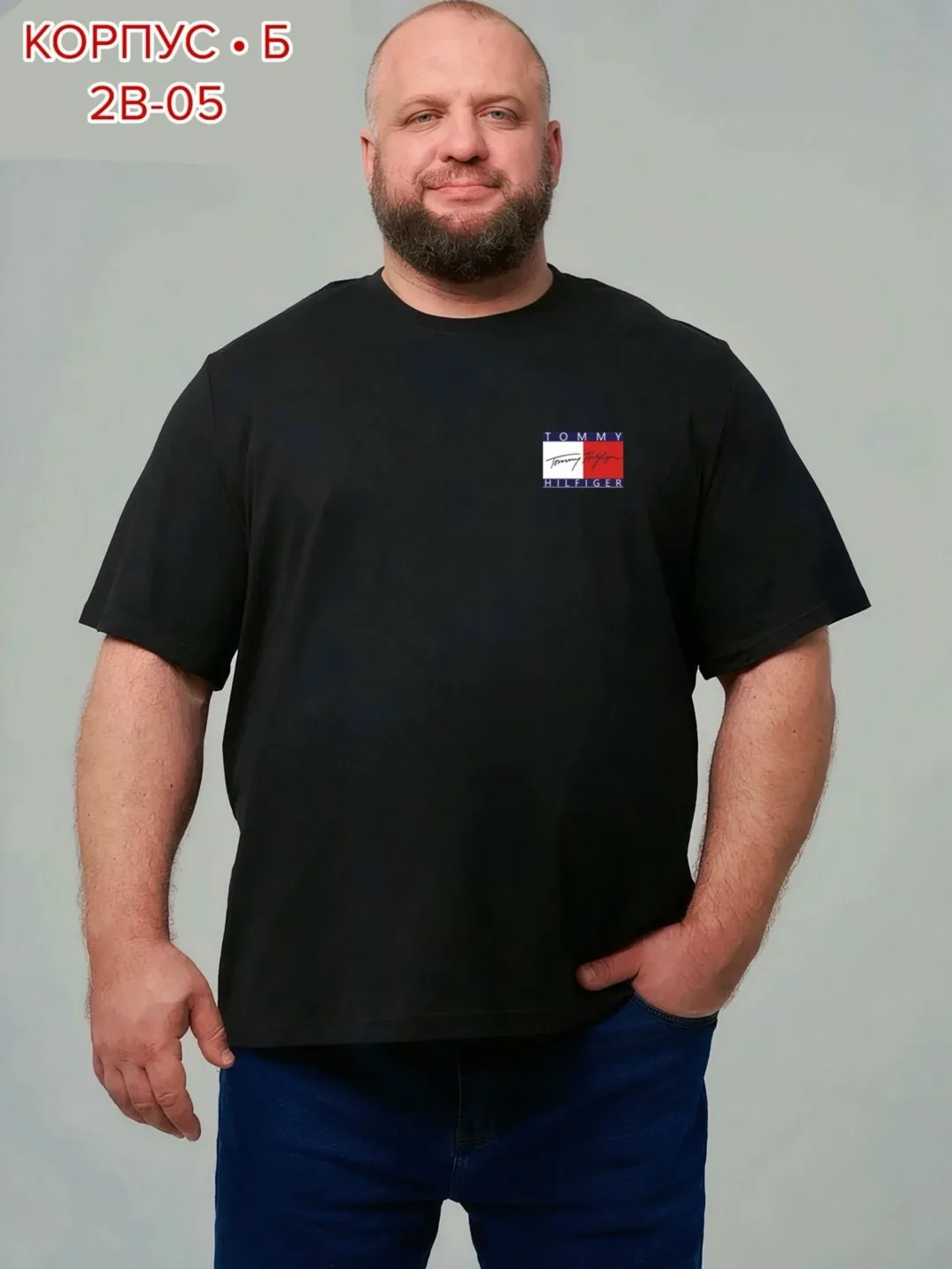 Мужская футболка из натурального хлопка — фото 1