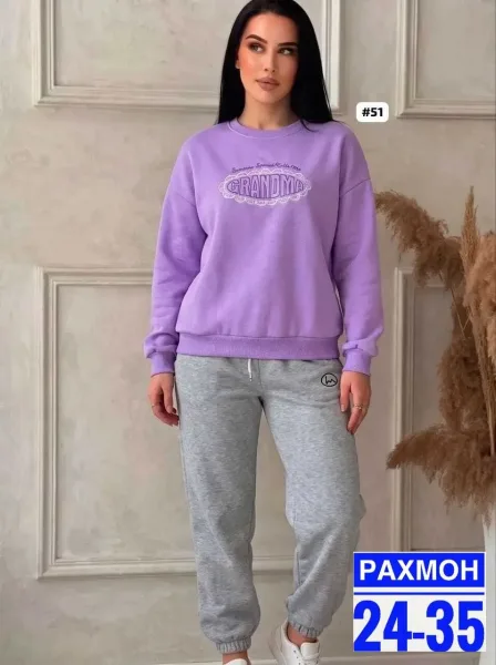 Костюм двойка на флисе — фото 9