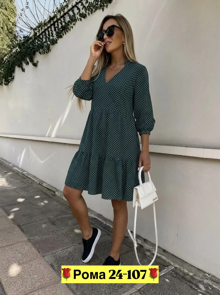 Платье из ткани Прадо — фото 7