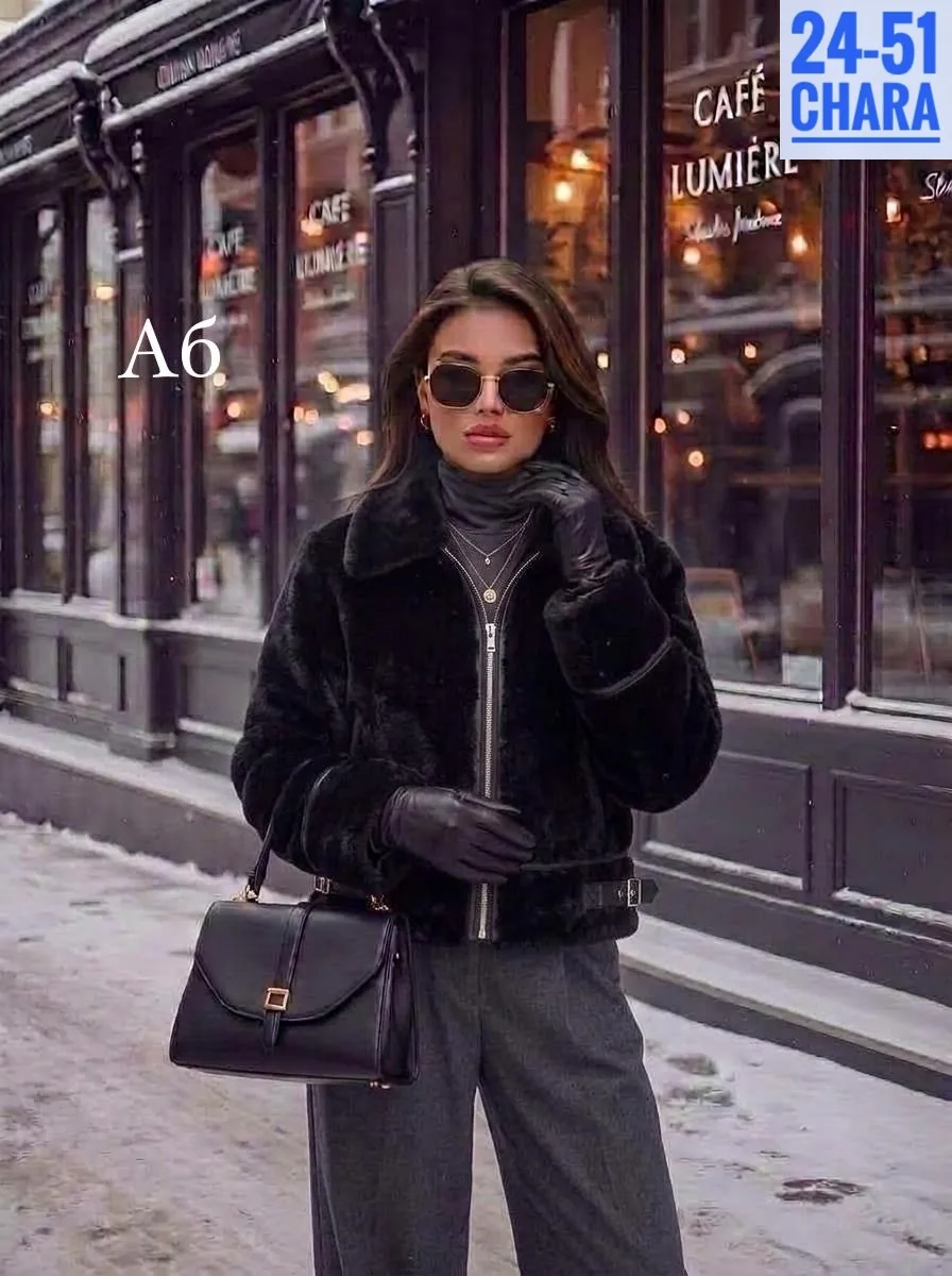 Одна из самых популярных дубленка года, кожа натуральная мех — фото 1