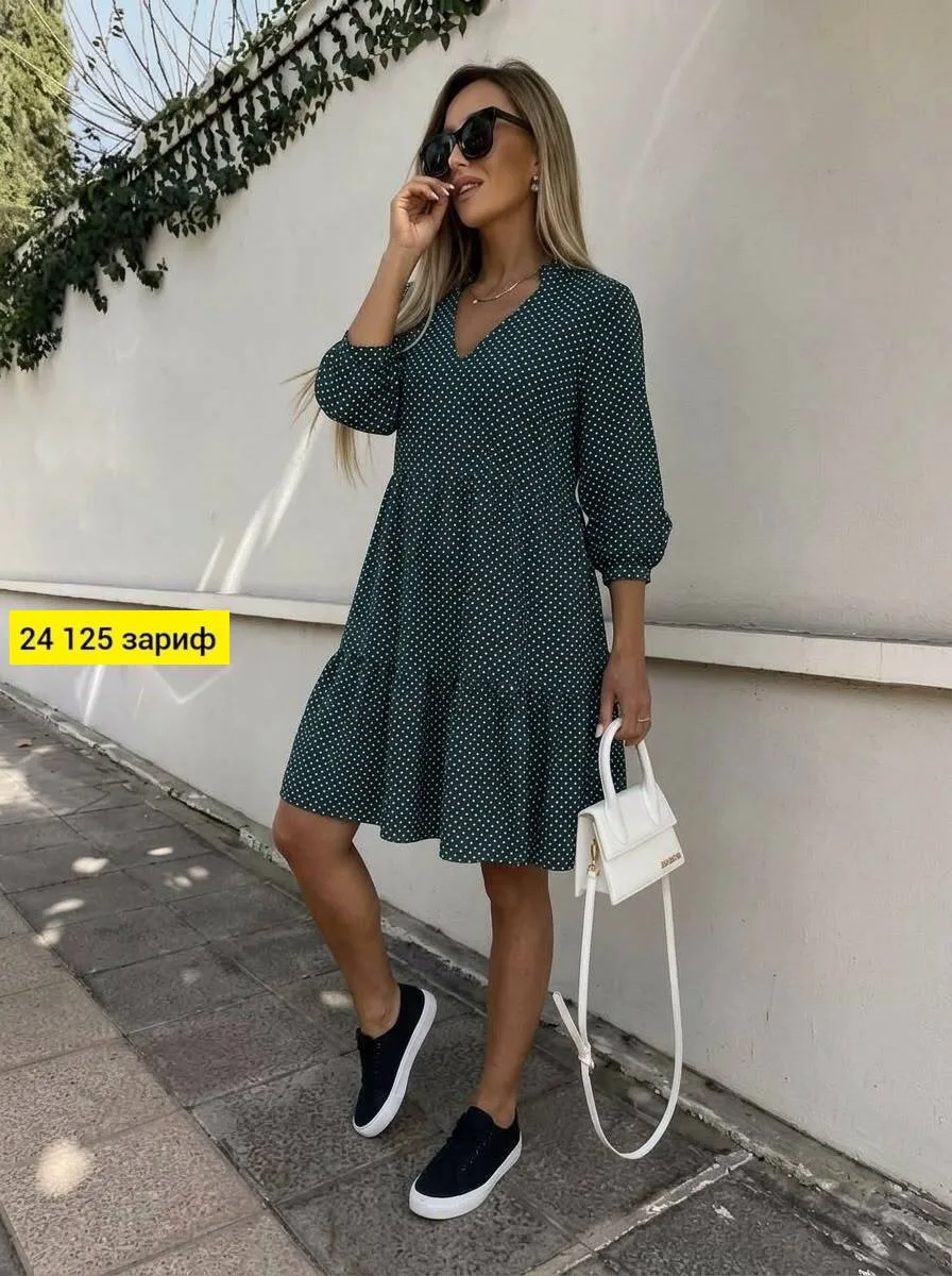 Платье из ткани Прадо — фото 3