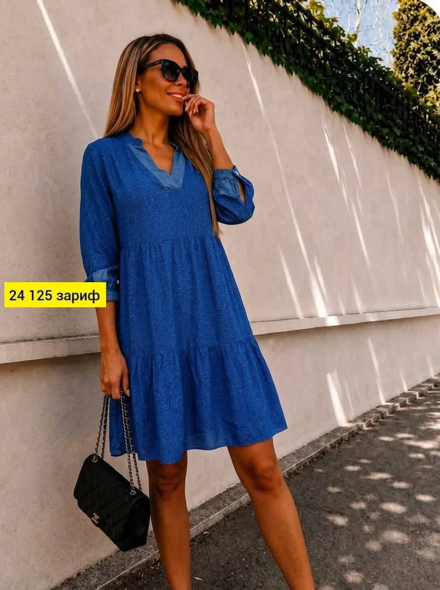 Платье из ткани Прадо — фото 6