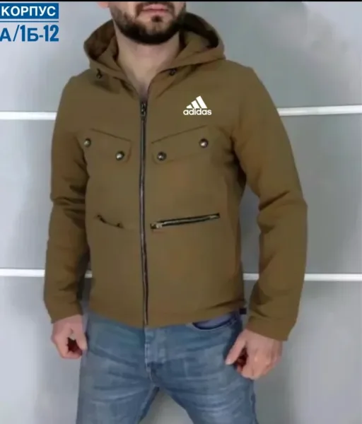 Ветровка для мужчин из хлопка — фото 3