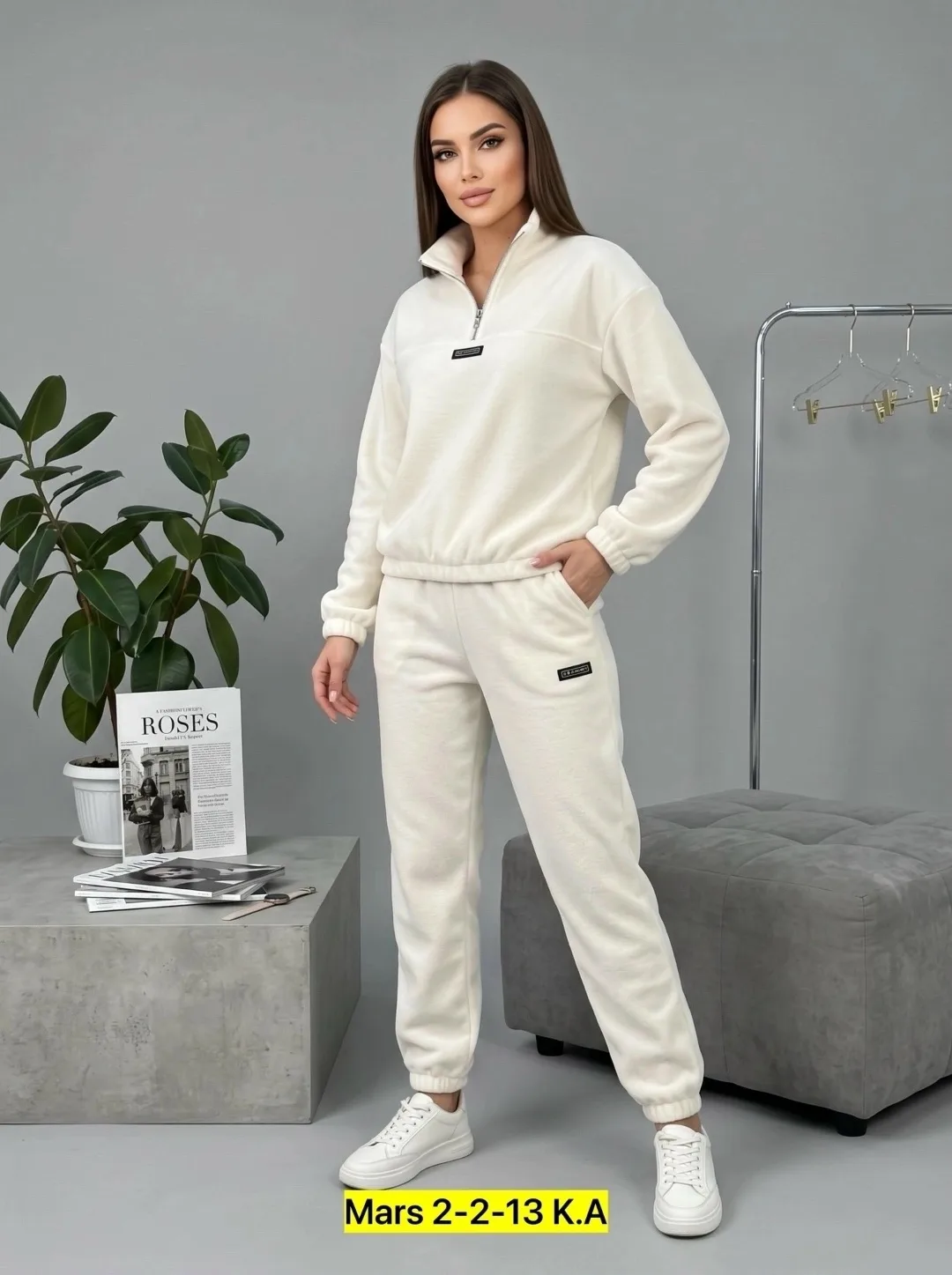 Костюм женский из двухстороннего флиса — фото 4