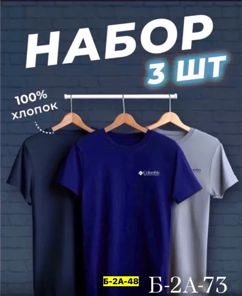 Мужская футболка из 100 хлопка — фото 2