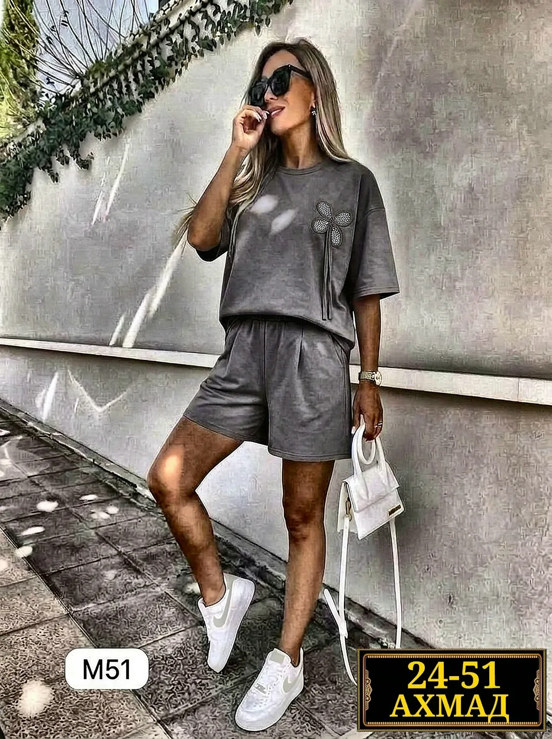 Костюм женский, двухнитка хлопок — фото 9