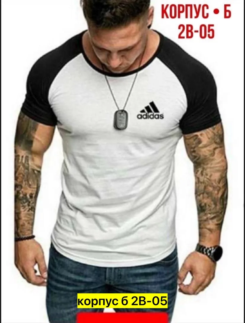 Мужская футболка из натурального хлопка — фото 4