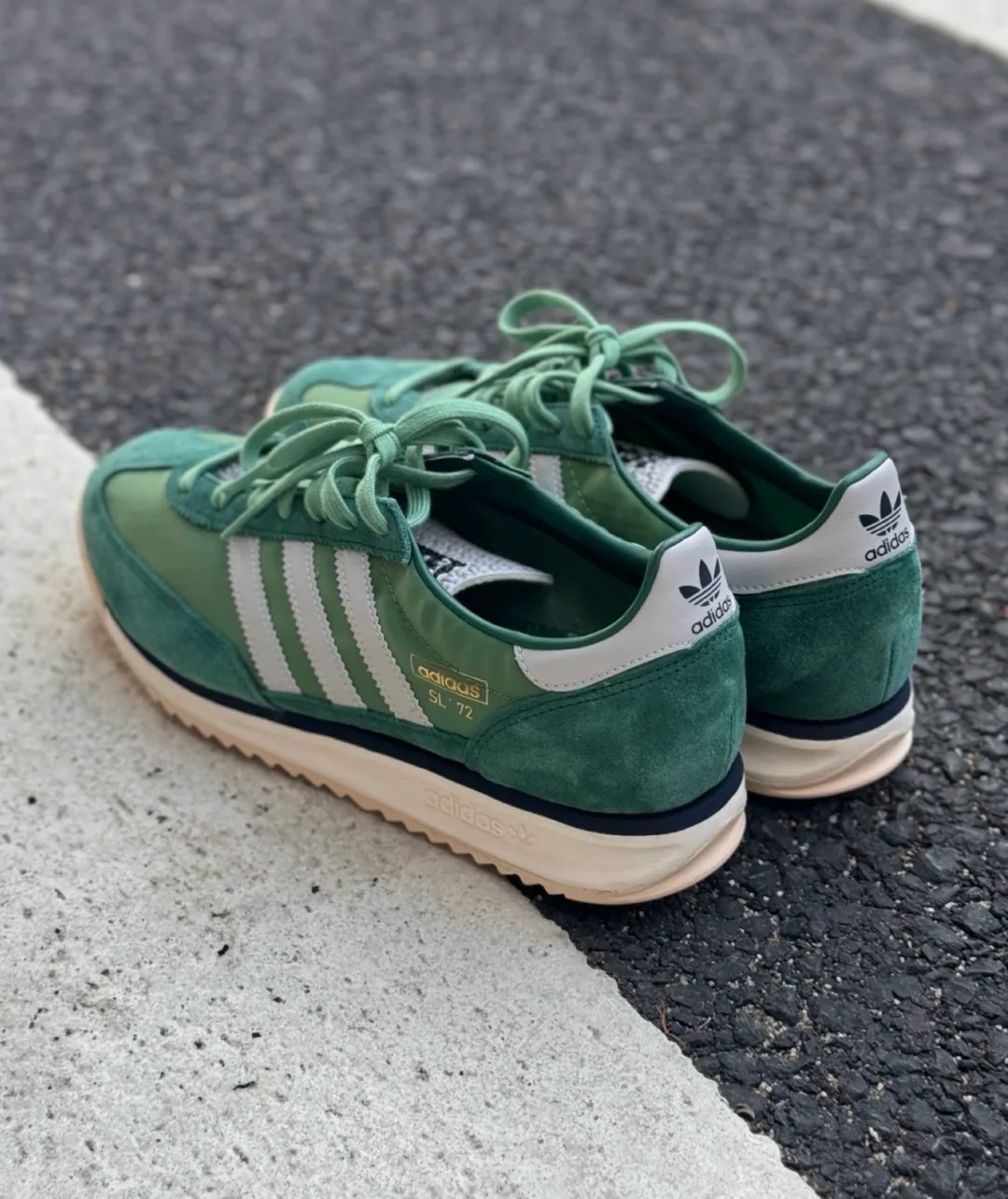 Adidas кеды натуральный замша — фото 2