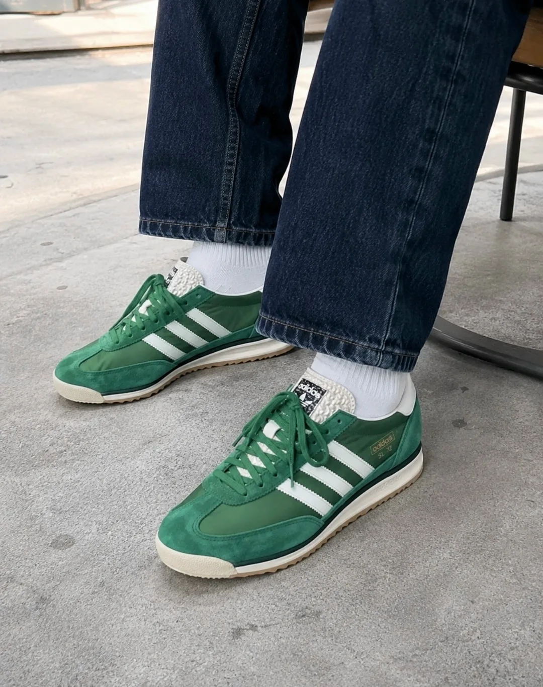 Adidas кеды натуральный замша — фото 5