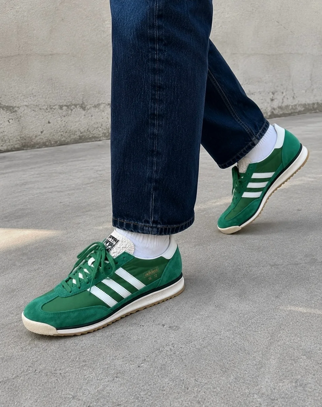 Adidas кеды натуральный замша — фото 10