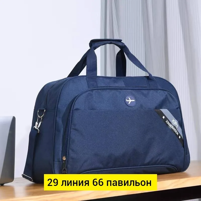 Прочная спортивная сумка из водонепроницаемой ткани с регулируемым плечевым ремнём — фото 9