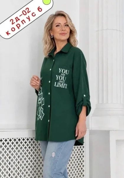Рубашка из льна — фото 3