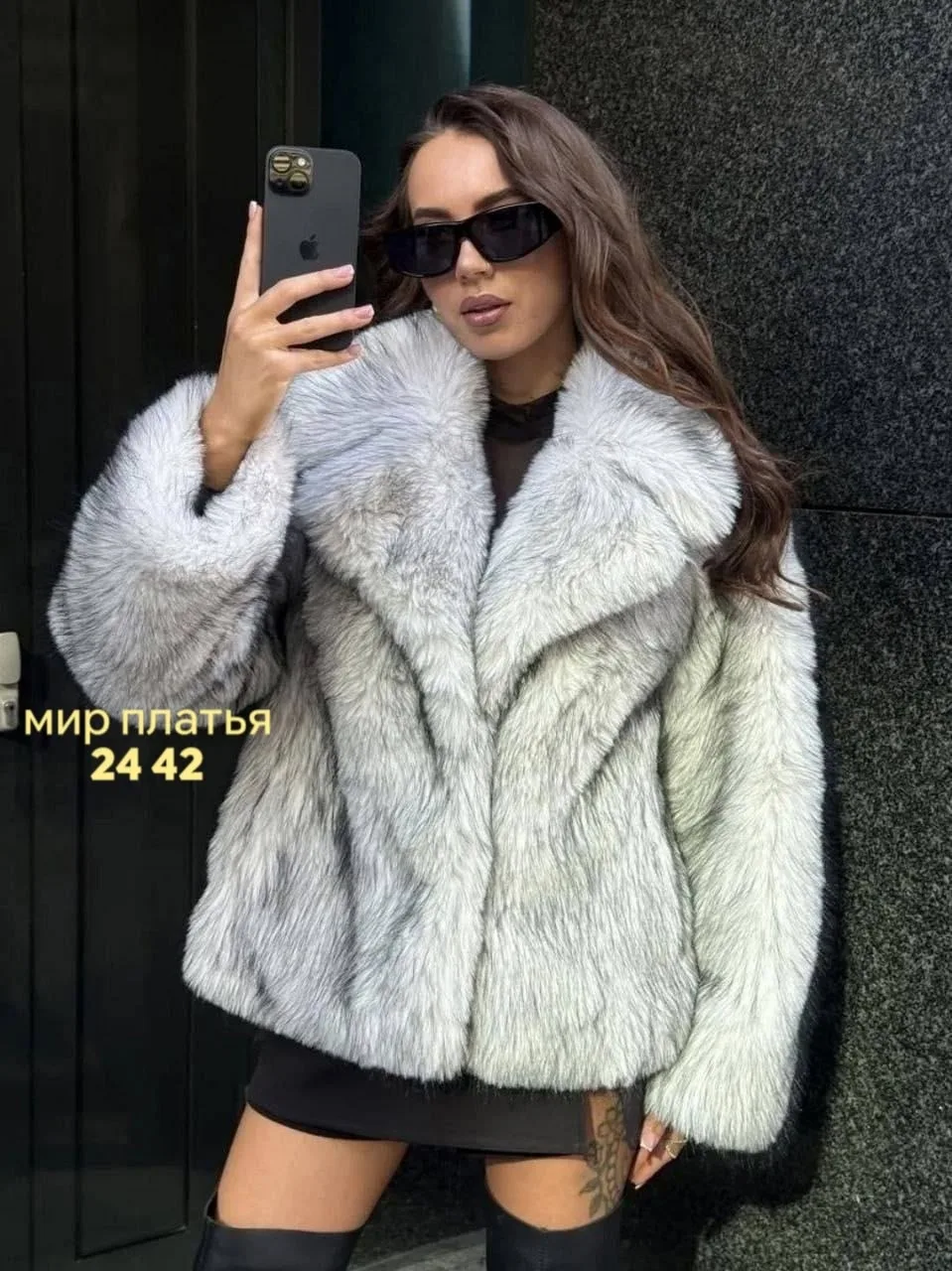 Шуба из турецкого меха — фото 7