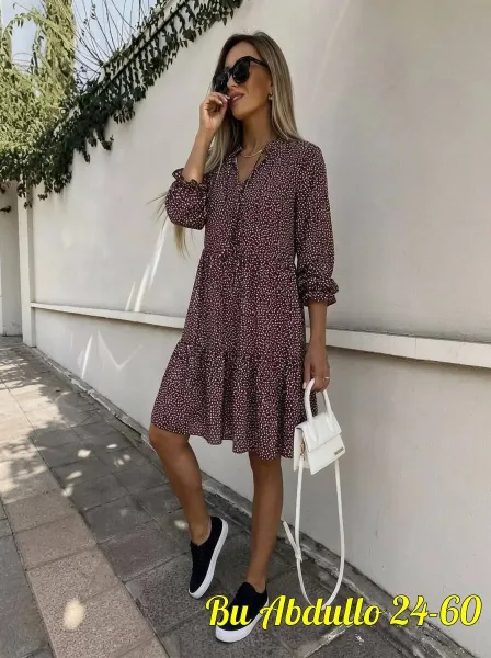 Платье из ткани Прадо — фото 3
