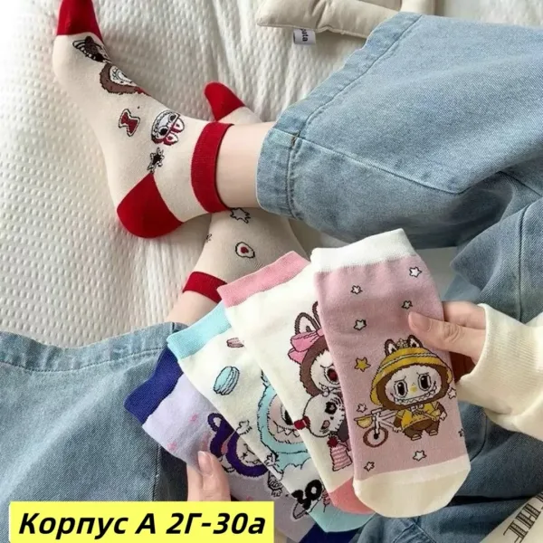 Носки из натурального хлопка для детей всех возрастов — фото 3