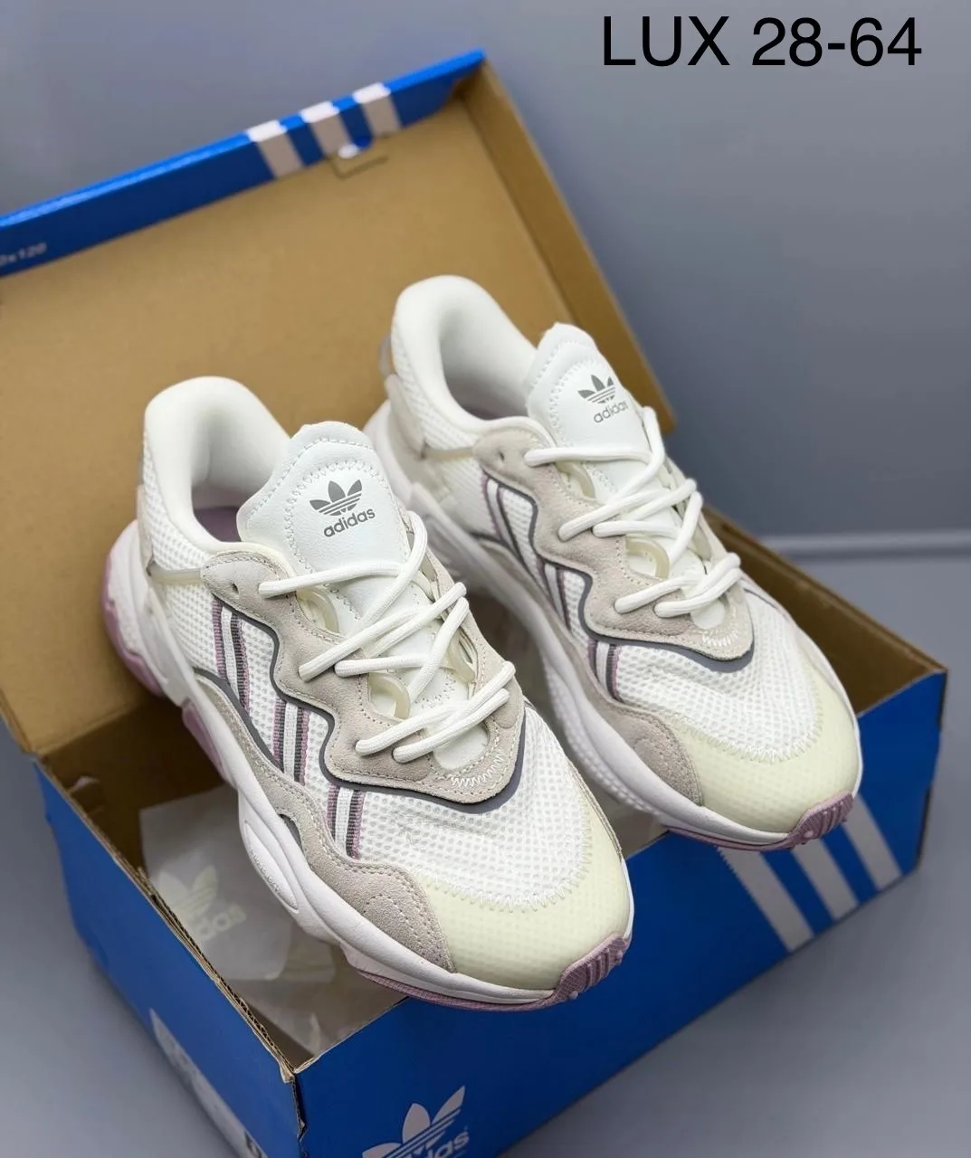 Кеды Adidas из натуральной кожи — фото 3