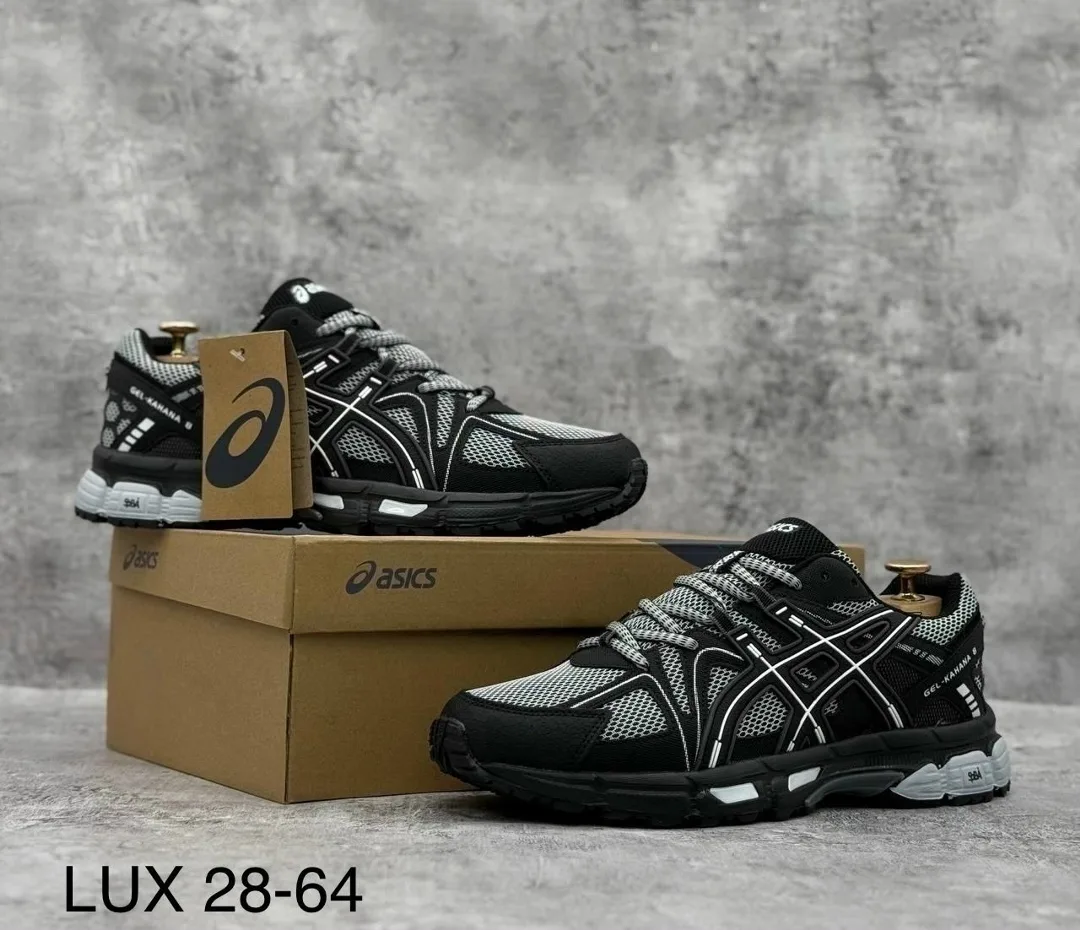 Кроссовки ASICS мужские натуральная замша — фото 2
