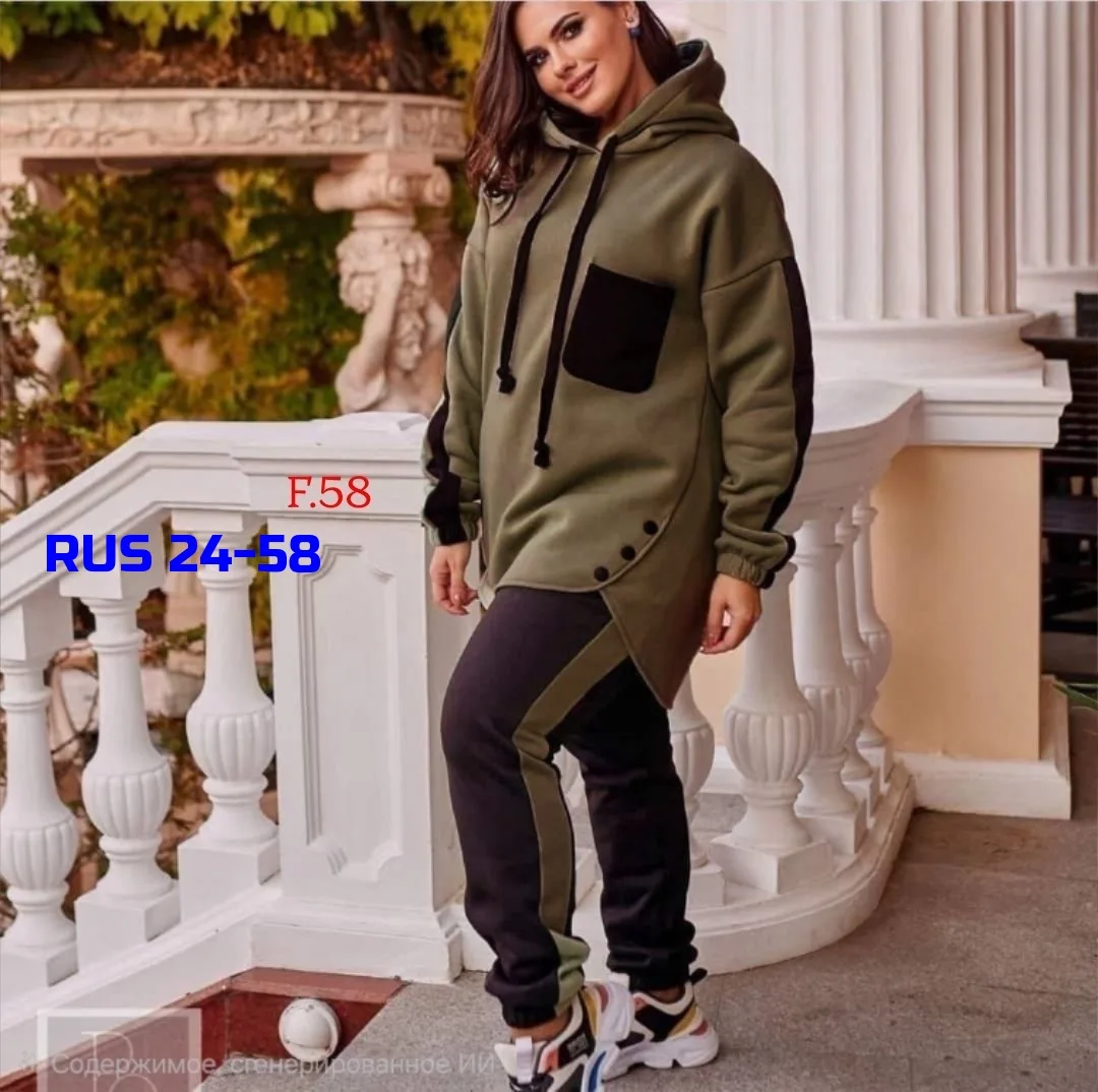 Костюм-двойка на флисе — фото 3