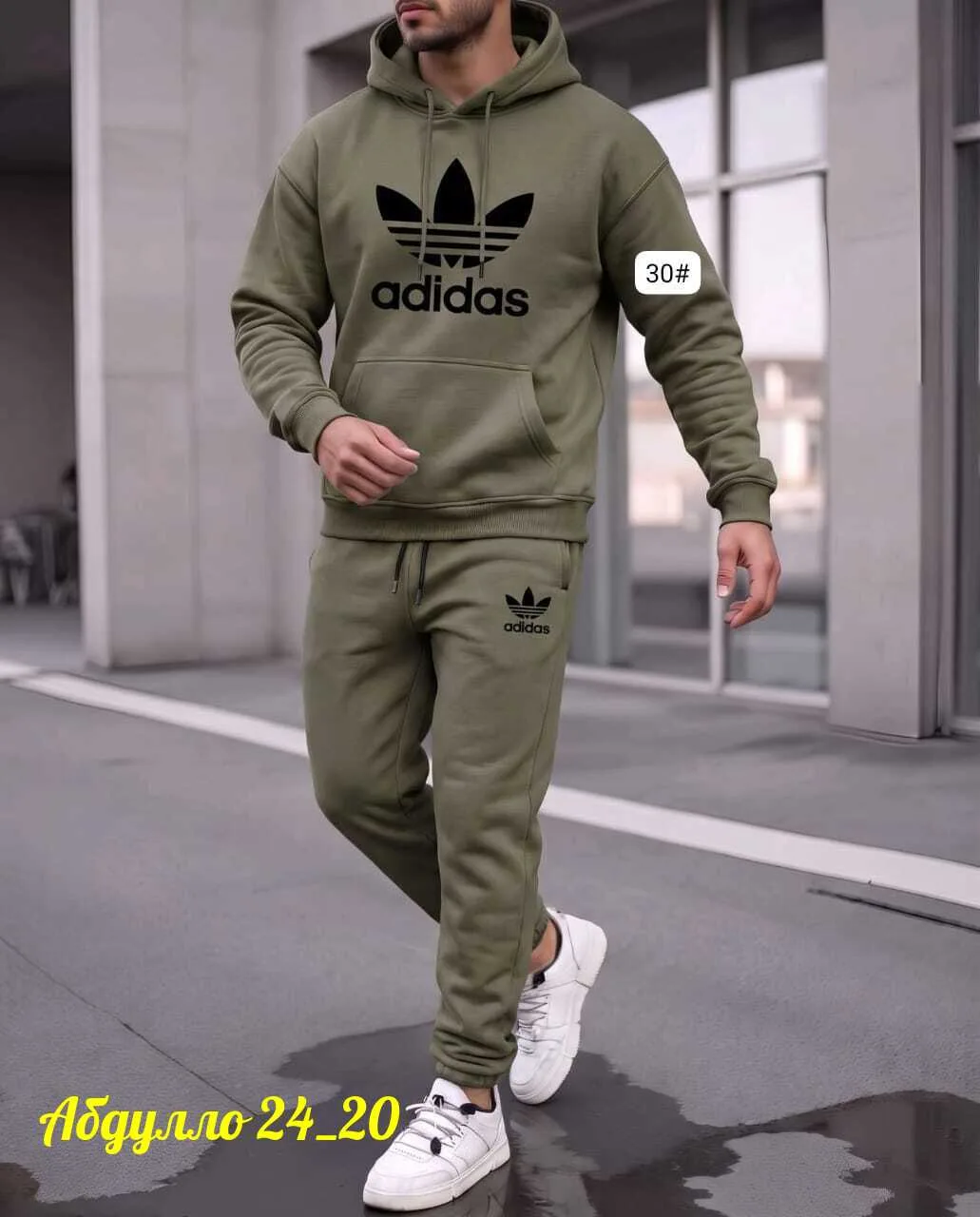 Спортивный костюм Adidas Синий — фото 3